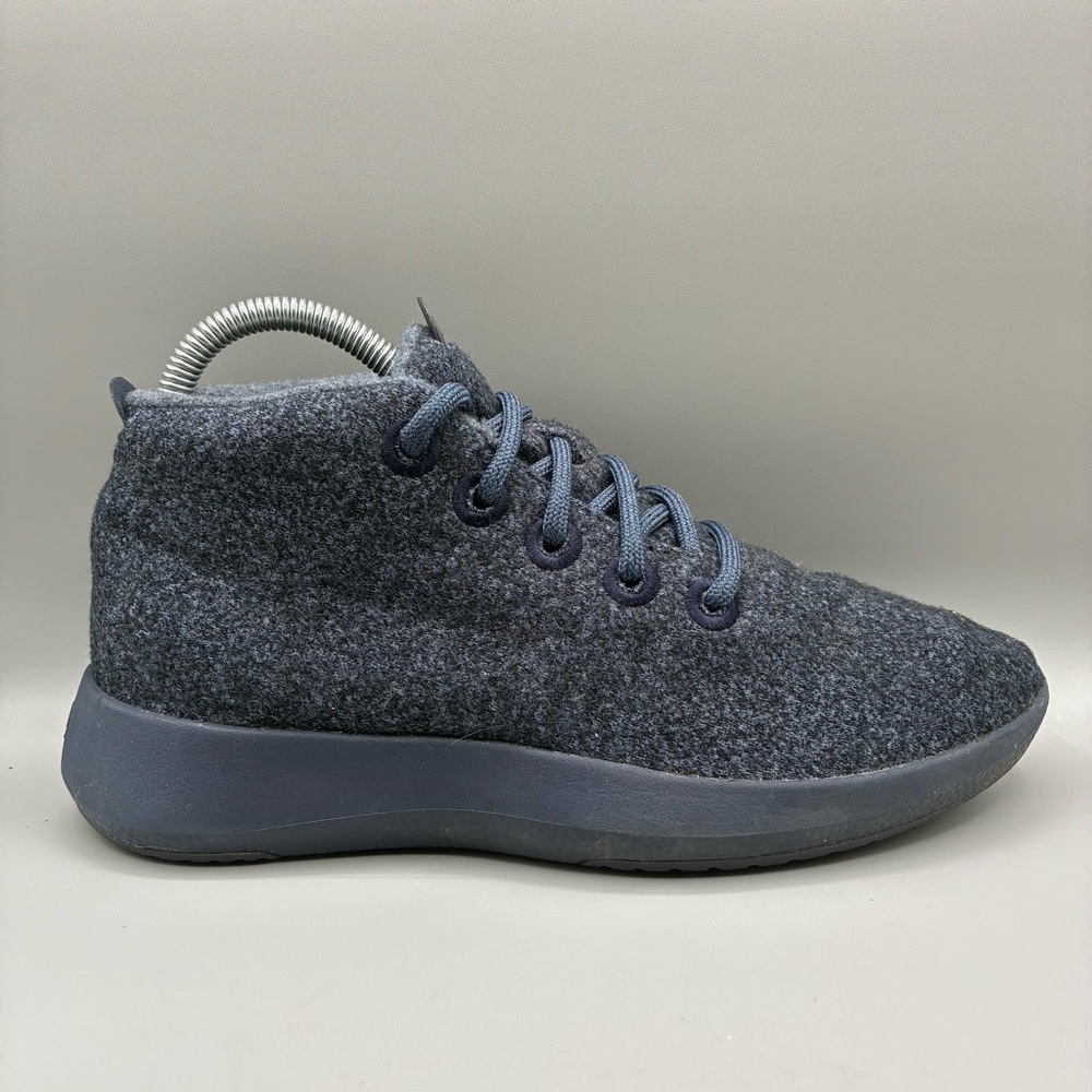 Allbirds Wool Runner-Up Mizzle Sneakers Women’s 8 Navy Athletic Hi-Top